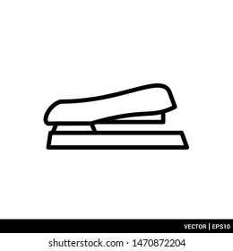 Stapler icon vector illustration logo template. EPS 10