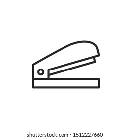 Stapler Icon Vector Illustration Logo Template