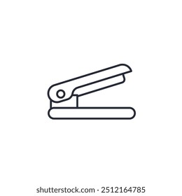 ícone de grampeador ilustração de vetor. símbolo de grampeador isolado no plano de fundo branco