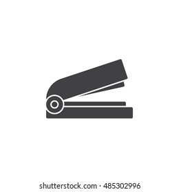 Stapler icon vector, solid logo illustration, pictogram isolated on white
