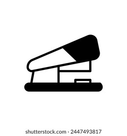 stapler icon with white background vector stock illustration