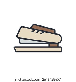 stapler icons isolated on White Background. Flat style design