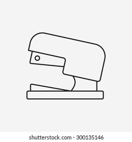 Stapler line icon