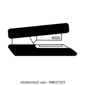 stapler office supply icon vector illustration design