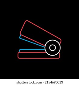 Stapler outline icon. Workspace sign. Graph symbol for your web site design, logo, app, UI. Vector illustration, EPS10.