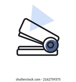 Stapler outline icon. Workspace sign. Graph symbol for your web site design, logo, app, UI. Vector illustration, EPS10.