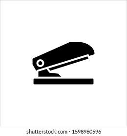 Stapler Paper Vector Solid Icon Eps10