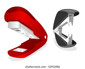 stapler and staple remover