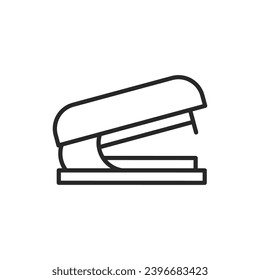 Stapler. Stationery. Simple vector icon.