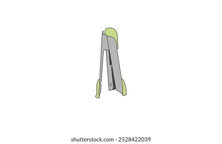 A stapler is a tool for joining several or many papers or other thin objects together so that they are easy to carry or store.