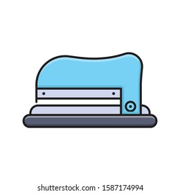 stapler vector flat color icon 
