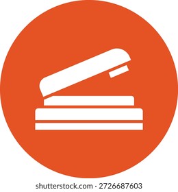 Stapler Vector Icon Design Illustration