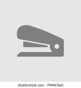 Stapler vector icon eps 10. Simple isolated pictogram.