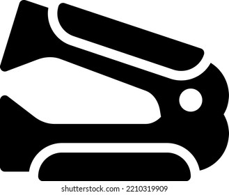 stapler  Vector illustration on a transparent background. Premium quality symmbols. Glyphs vector icons for concept and graphic design. 

