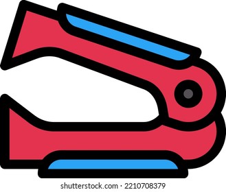 stapler Vector illustration on a transparent background.Premium quality symmbols.Stroke vector icons for concept and graphic design.