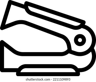 stapler Vector illustration on a transparent background.Premium quality symmbols.Stroke vector icons for concept and graphic design.