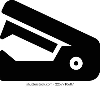 stapler Vector illustration on a transparent background. Premium quality symmbols. Glyphs vector icons for concept and graphic design. 

