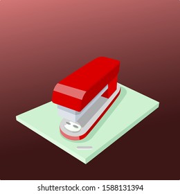 staples Icon design, Flat design style.