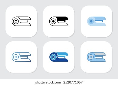 agrafa ícones com vários estilos de design