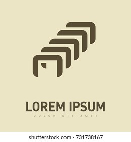 Staples minimal icon. Clamps line vector icon for websites and mobile minimalistic flat design.