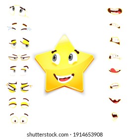 Star 3d emoji, emoji avatar maker