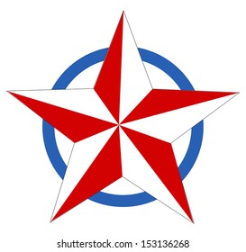 star - 4th of july vector illustration