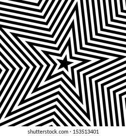 Star abstract background