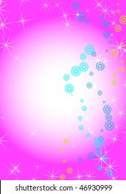 Star abstract background