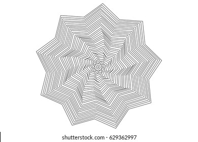 star, Abstract geometric shapes