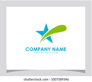 Star abstract icon logo vector eps 10