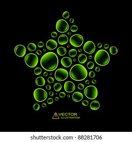 Star. Abstract illustration.