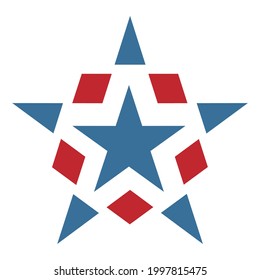 resumen de estrella para diseño de logotipo
