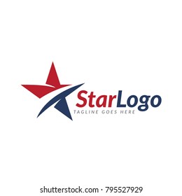 star abstract logo icon vector template