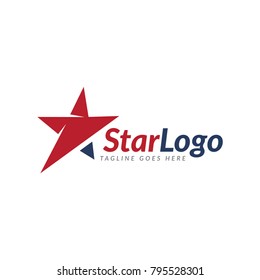 star abstract logo icon vector template