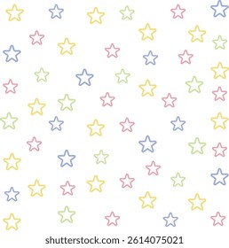 STAR -ALLOVER PRINT - PATTERN