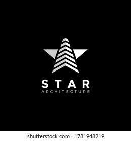 Star Architecture Logo for Construction Business