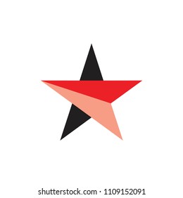 star arrow simple design logo vector