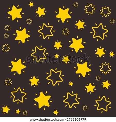 Star art modern style trendy design ravishing vector background.eps