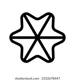 Star Astrology Icon Vector Symbol Design Illustration