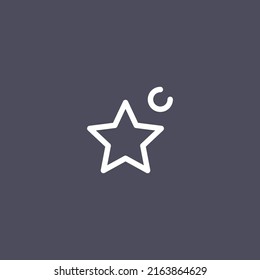 Star astronomy aerospace galaxy flat minimalis icon