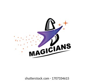 Star attraction arrow up magic logo design
