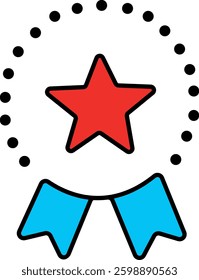 star award icon vector design illustration