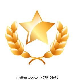star award laurel premium winner emblem