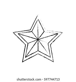 Star award symbol icon vector illustration graphic design