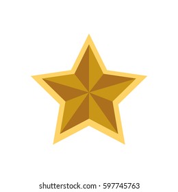 Star award symbol icon vector illustration graphic design