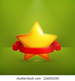 Estrella, vector de premio