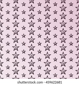 Star backdrop. Graphic design. Decorative element. Abstract art. Geometric colorful object. Vector illustration.