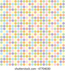 Star background abstract mosaic 3D- vector illustration