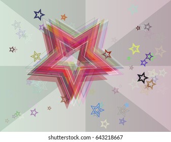 star background art