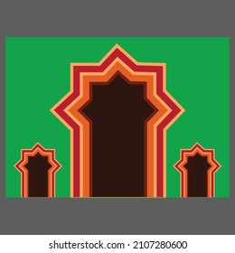 Star-Hintergrunddesign verwenden Sie Ihren Text